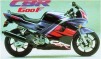 CBR 600 F model 1994 modrá