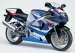 GSXR 750 model 2000 modrobílá