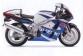 GSXR 600 model 2000 modrobílá