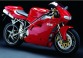 Ducati 996 červená