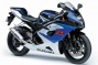 GSXR 1000 model 2005 modrobílá