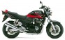 GSX 1400 model 2004 červenočerná-na nádrži nápis Suzuki